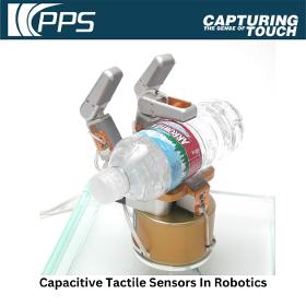 Sensores táctiles capacitivos para robótica