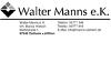 WALTER MANNS E.K.