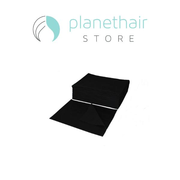 Toalla Spunlace Perforada 50×70 Blancas O Negras Planethair Store®