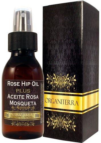 Aceite de Rosa Mosqueta Plus by Organiterra. 