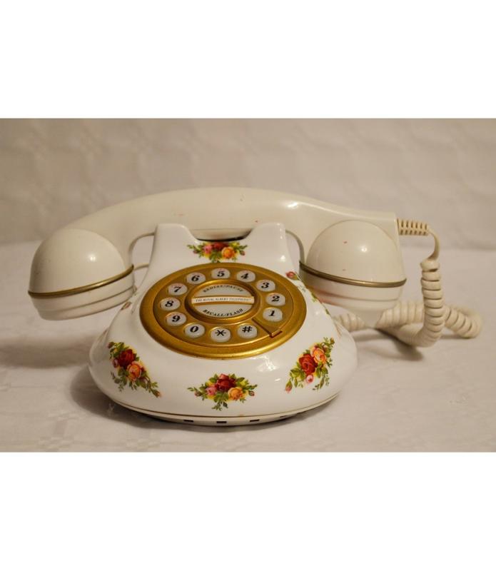 Teléfono De Porcelana Inglesa