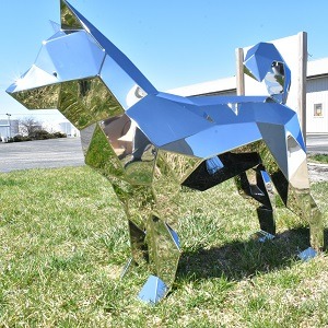 Ponoma starts a producing of stainless steel sculptures