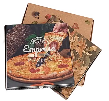 Caja de pizza personalizada