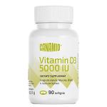 Vitamina D3 5000 UI - 90 Cápsulas Blandas Fáciles de tragar