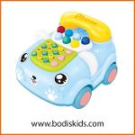Kids Early Educational Electric Plastic Phone Car