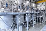 Unidad industrial de destilación molecular