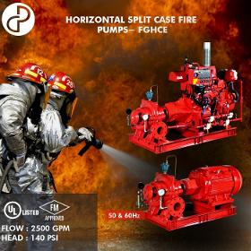 NFPA20 ULFM Fire fighting pump set / Equipos contra incendio