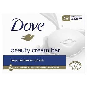 Dove beauty cream jabón de manos en barra con 1/4 de crema hidratante 90g