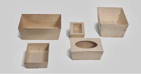 Cajas de madera: "barcas"