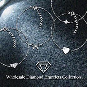 Colección de pulseras de diamantes