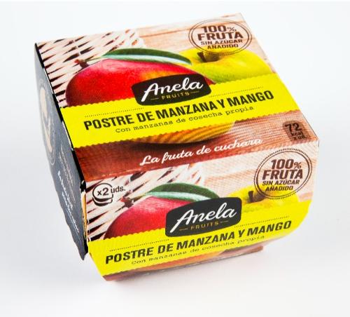 Postre de Manzana y Mango pack 2x100g