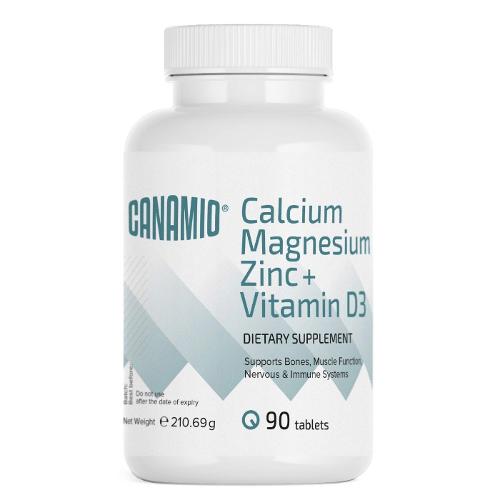 Calcio Magnesio Zinc Vitamina D3 CANAMIO