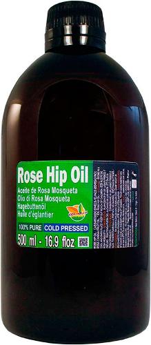 Aceite de Rosa Mosqueta 100% Puro. Botella 500ml