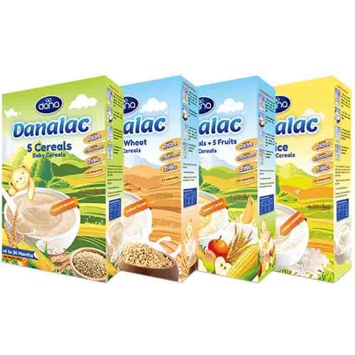 Cereales infantiles DANALAC - alimentos para la nutrición