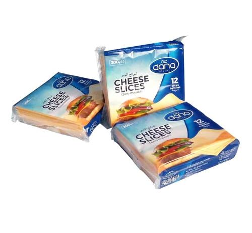 Lonchas de queso Cheddar DANA
