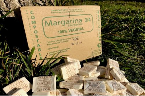 Margarina envase compostable