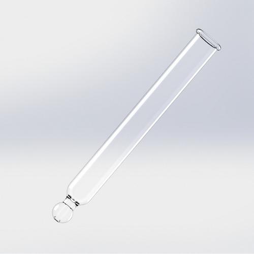 Pipeta de vidrio para cuentagotas - Punta recta, 63 mm