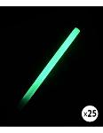 25 varillas luminosas fluorescentes de 24 cm