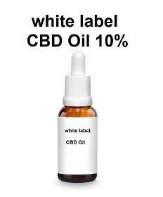 white Label Aceite de CBD 10%